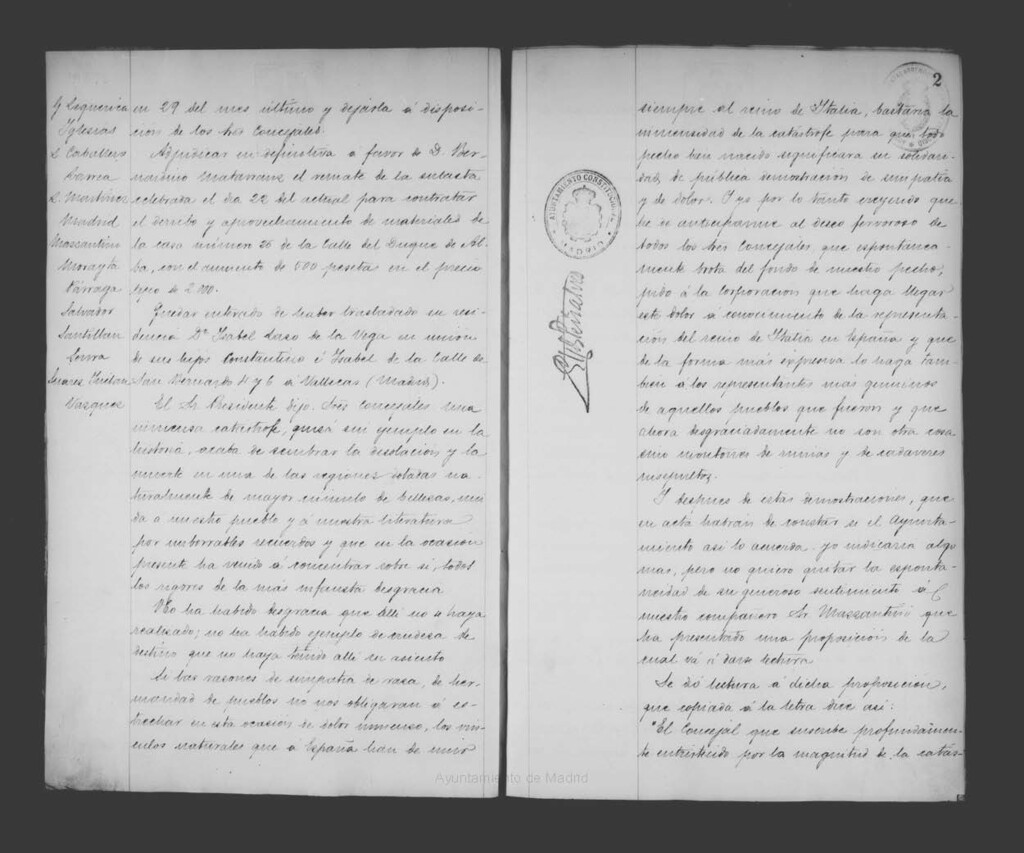 Miniatura de Actas de acuerdos del Ayuntamiento. Tomo 510 del año 1909 (1 enero a 26 marzo)
