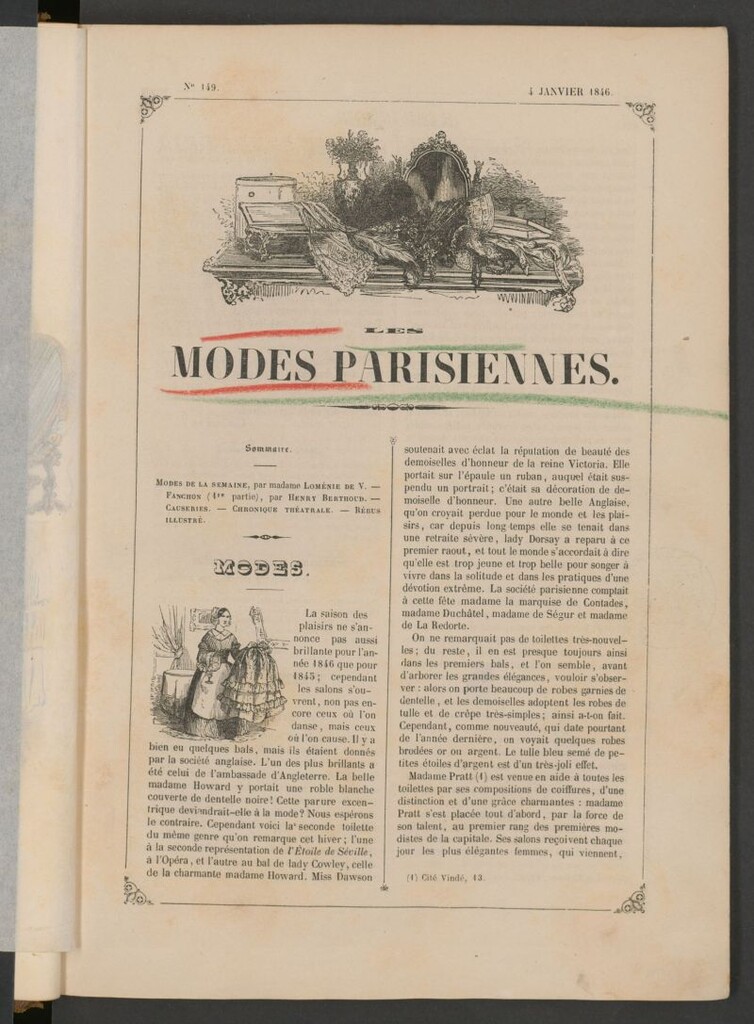 Miniatura de Les modes parisiennes