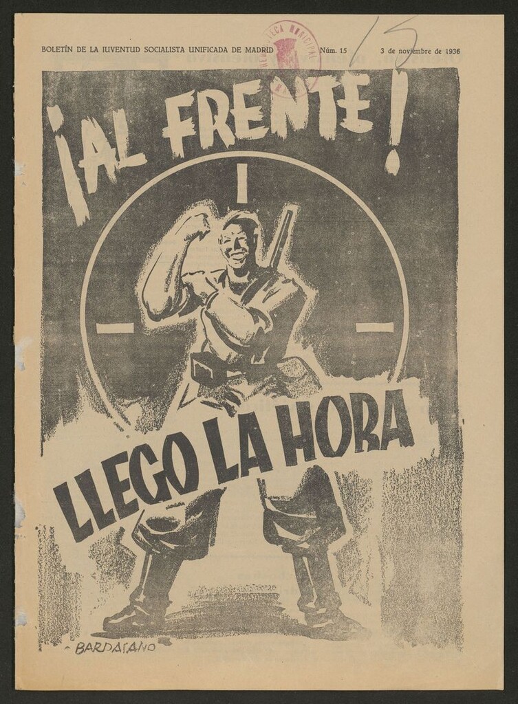 Miniatura de ¡Al Frente! (Madrid, 1936-1937) del 3 de noviembre de 1936