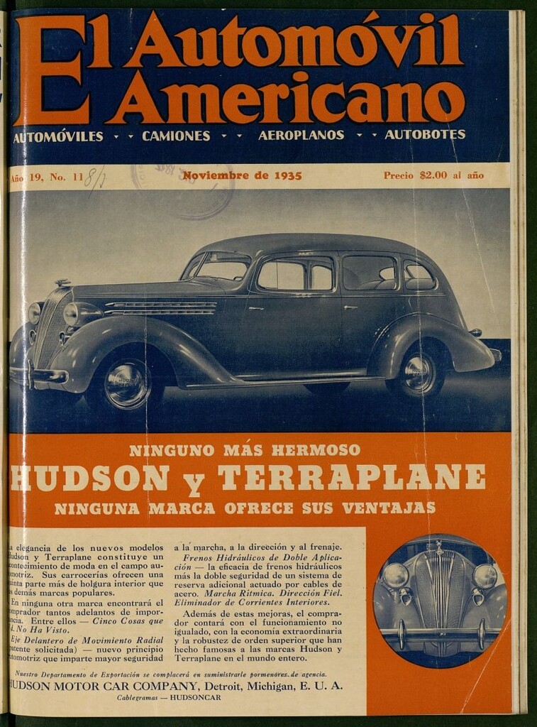 Miniatura de El Automóvil Americano de noviembre de 1935, nº 11