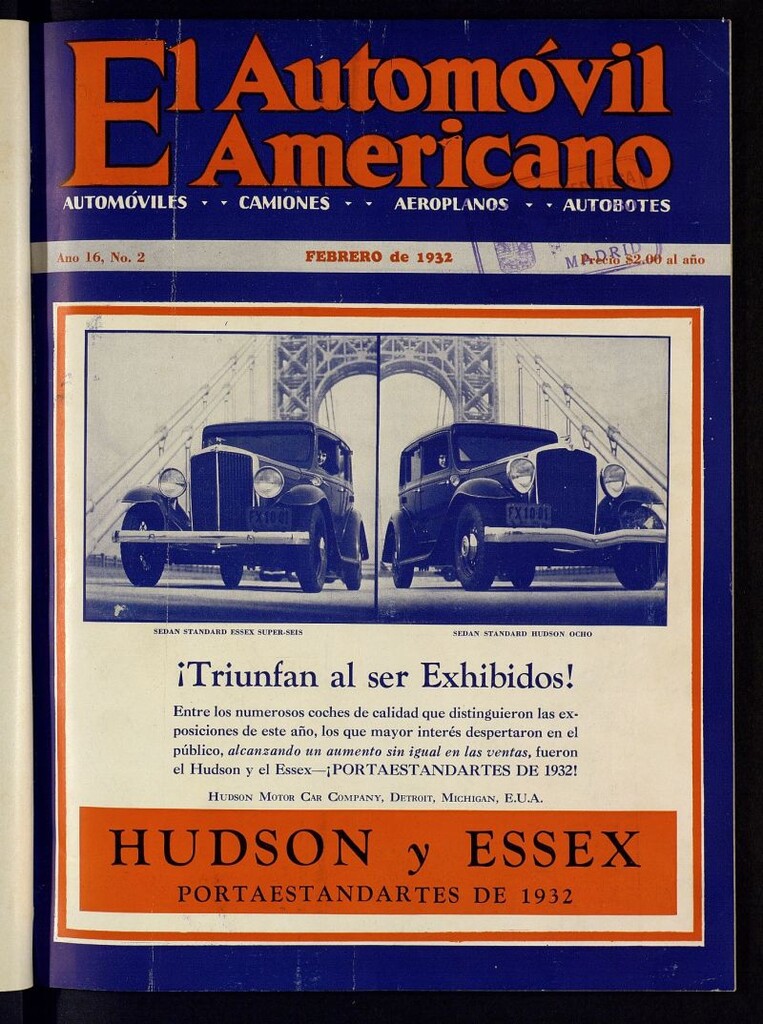 Miniatura de El Automóvil Americano de febrero de 1932, nº 2