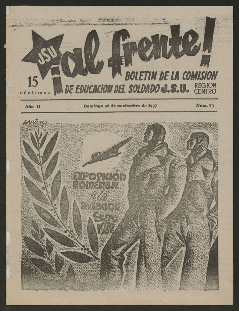 Miniatura de ¡Al Frente! (Madrid, 1936-1937) del 28 de noviembre de 1937