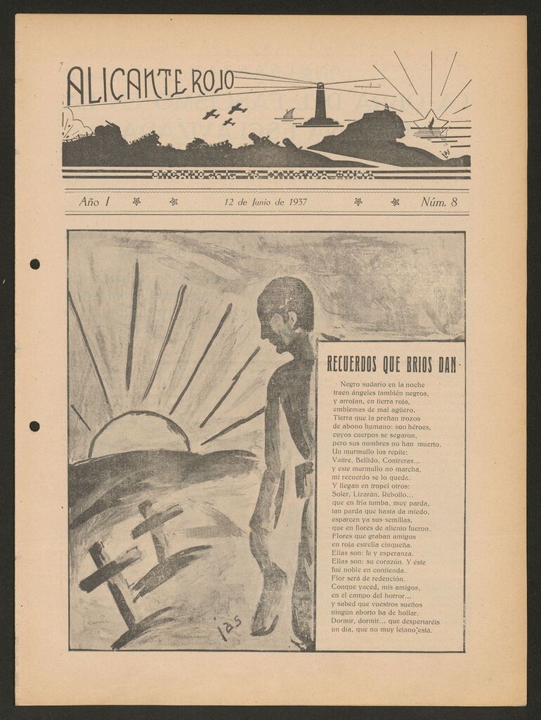Miniatura de Alicante Rojo del 12 de junio de 1937
