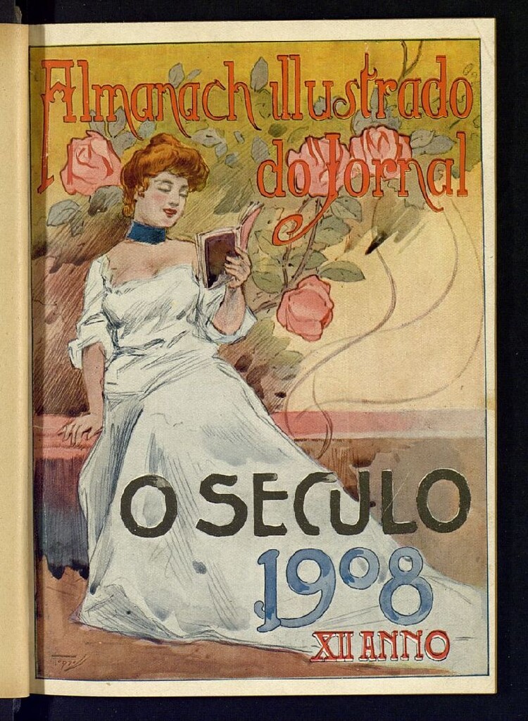 Miniatura de Almanach illustrado do Jornal o seculo de 1908