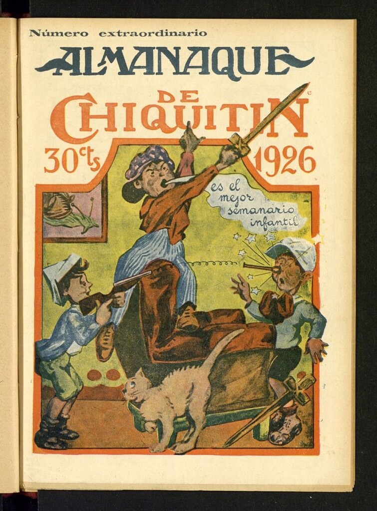 Miniatura de Almanaque de Chiquitín de 1926