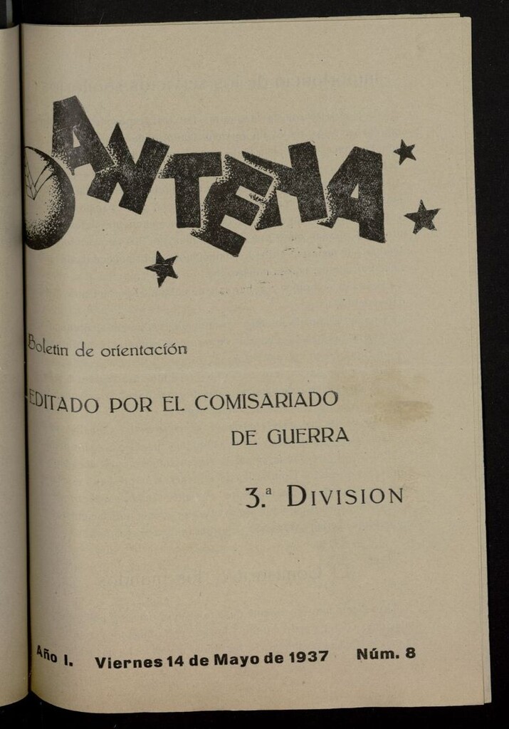 Miniatura de Antena: Opinión Diaria del 14 de mayo de 1937