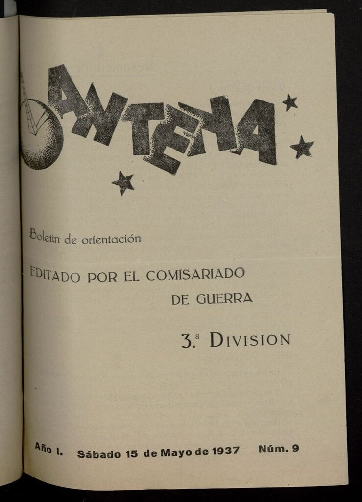 Miniatura de Antena: Opinión Diaria del 15 de mayo de 1937