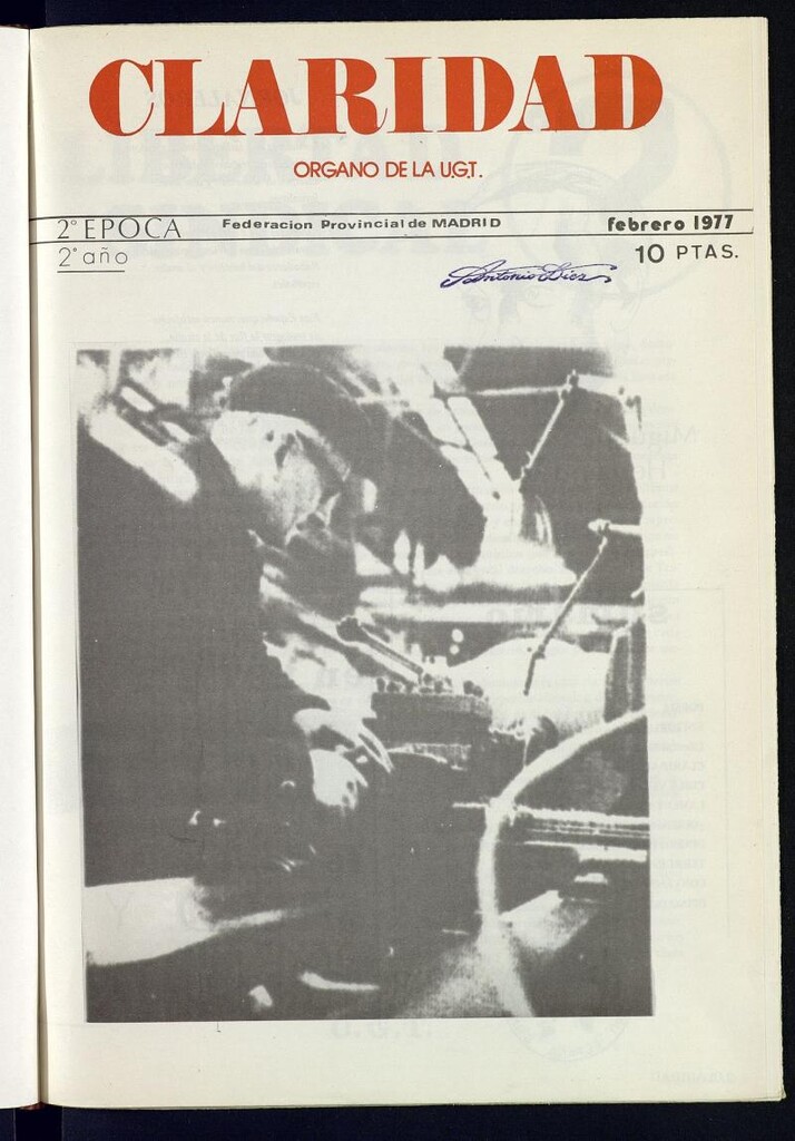 Miniatura de Claridad de febrero de 1977