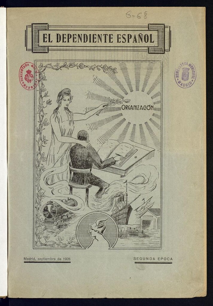 Miniatura de El Dependiente Español de septiembre de 1928. Número 25