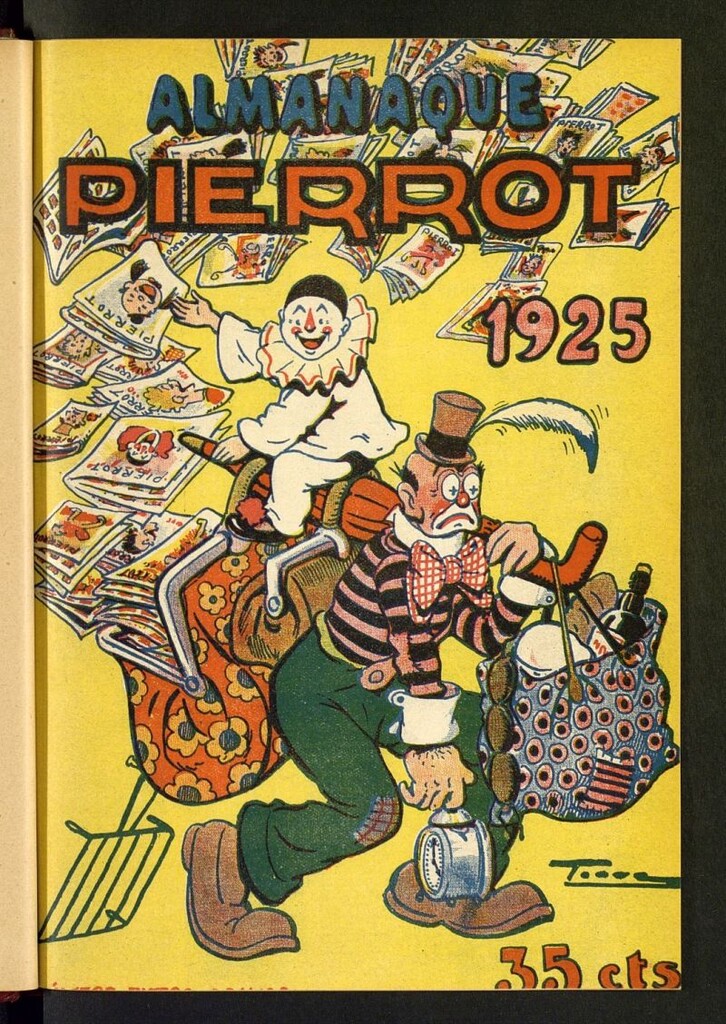 Miniatura de Almanaque Pierrot de 1925