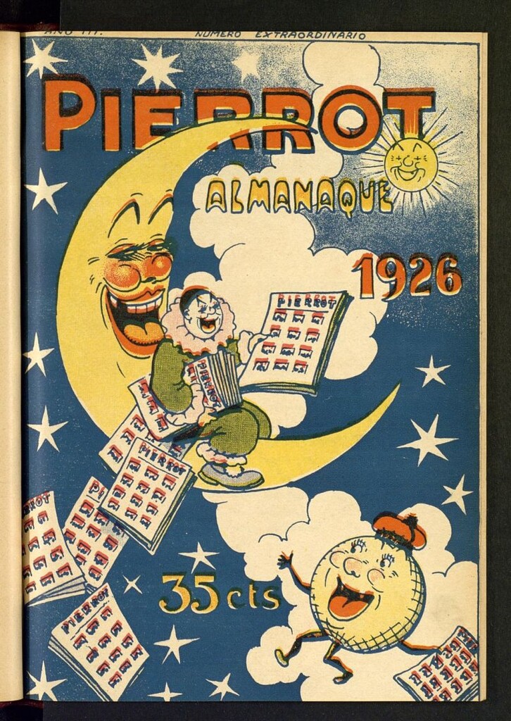 Miniatura de Almanaque Pierrot de 1926