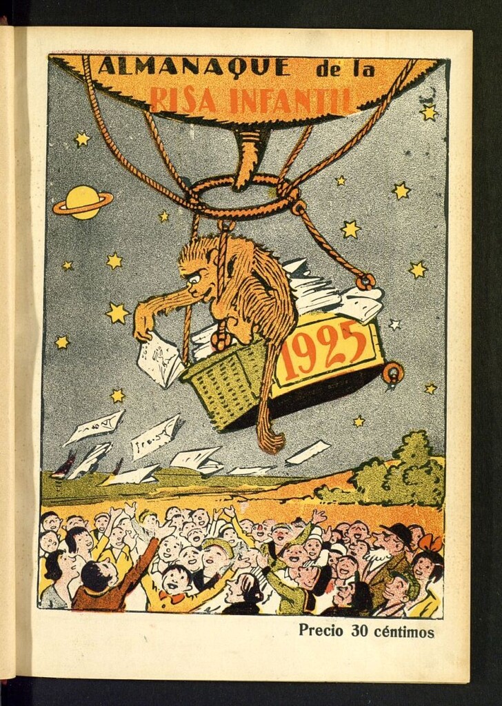 Miniatura de Almanaque de La Risa Infantil. 1925