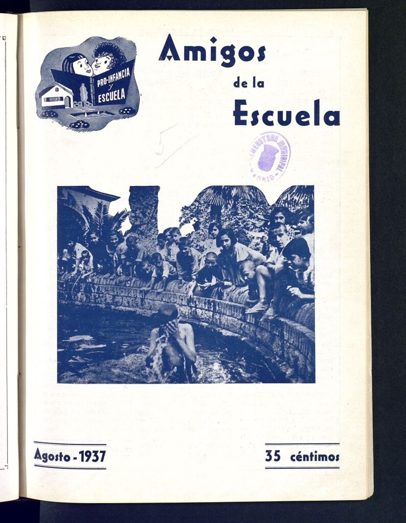 Miniatura de Amigos de la Escuela de agosto de1937