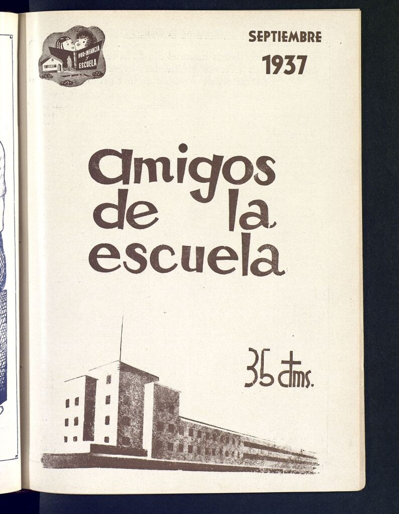 Miniatura de Amigos de la Escuela de septiembre de 1937