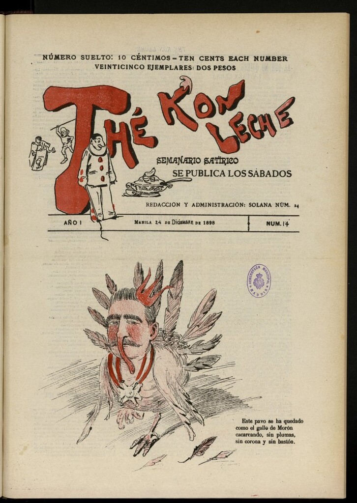 Miniatura de Thé Kon Leche del 24 de diciembre de 1898, nº 14