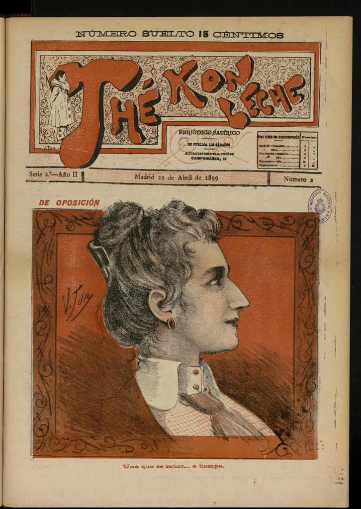 Miniatura de Thé Kon Leche del 22 de abril de 1899, nº 2