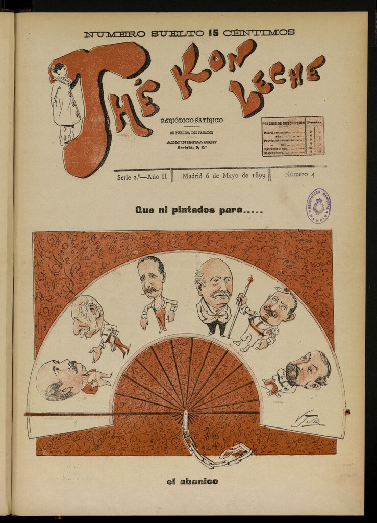 Miniatura de Thé Kon Leche del 6 de mayo de 1899, nº 4