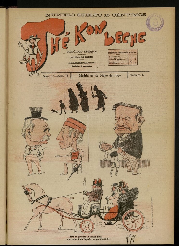 Miniatura de Thé Kon Leche del 21 de mayo de 1899, nº 6