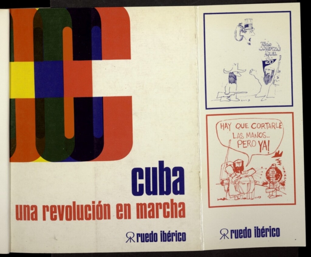 Miniatura de Cuba: una revolución en marcha, suplemento de Cuadernos de Ruedo Ibérico