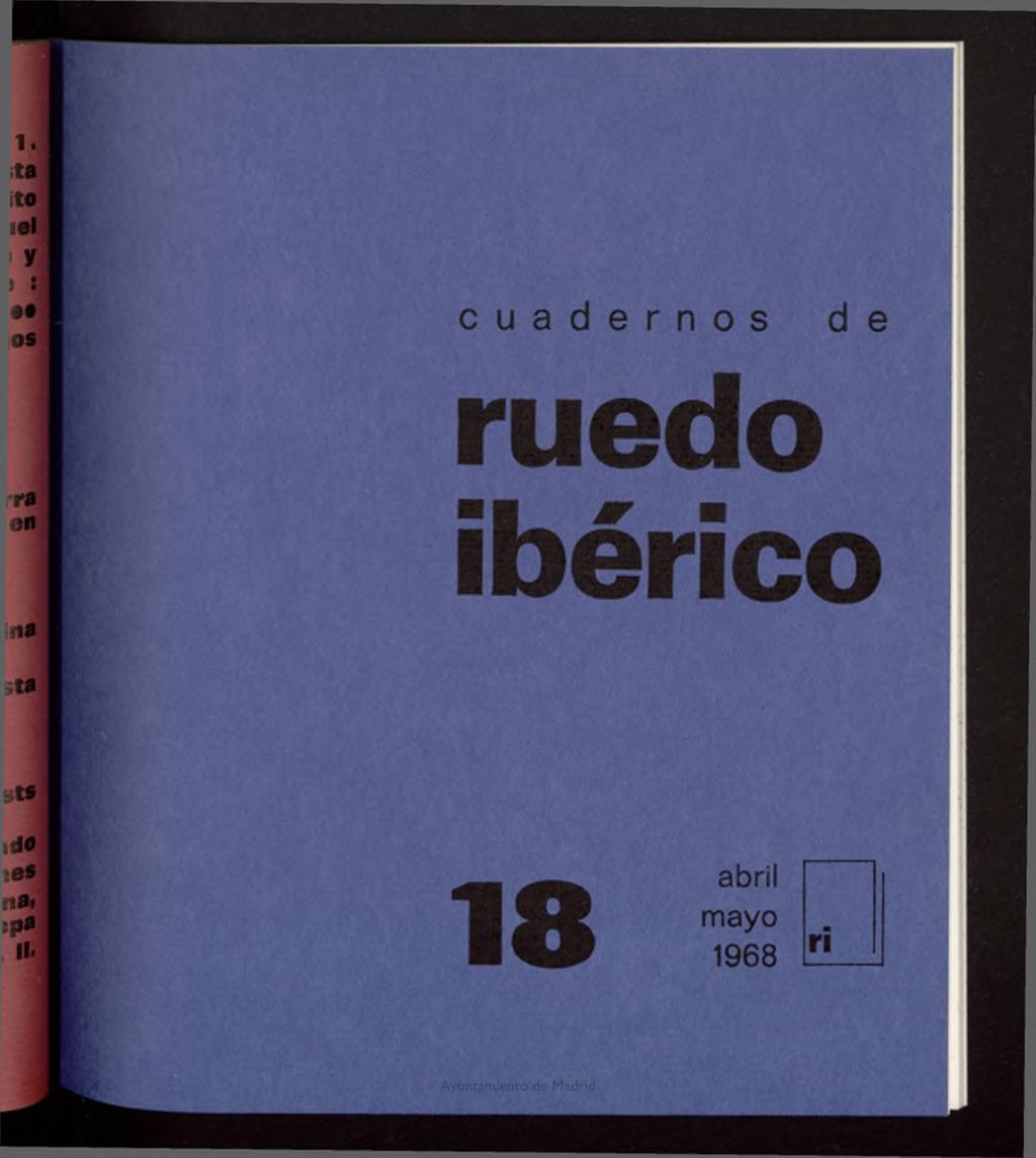 Miniatura de Cuadernos de Ruedo Ibérico de abril-mayo de 1968, nº 18