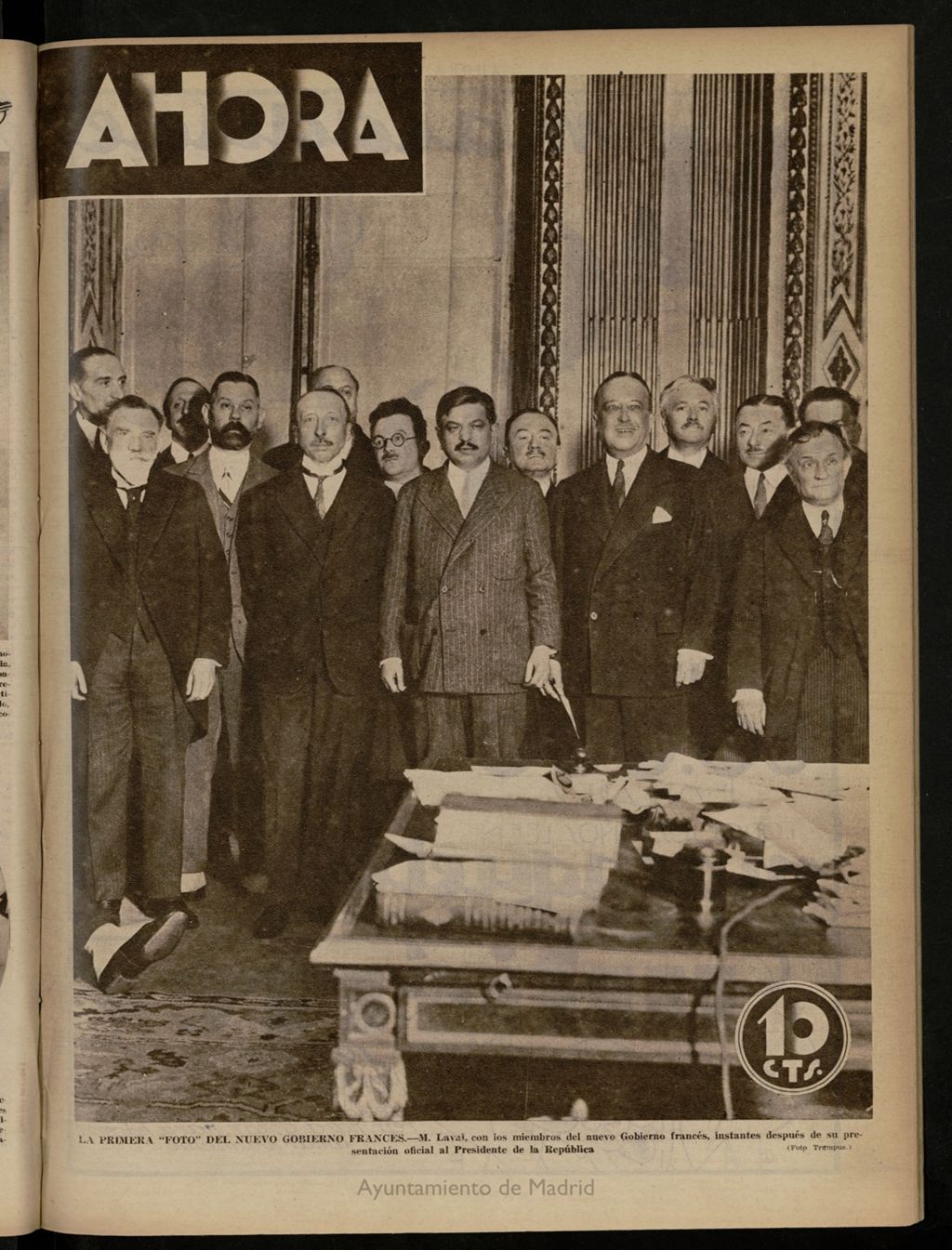 Miniatura de Ahora: diario gráfico del 29 de enero de 1931, nº 39