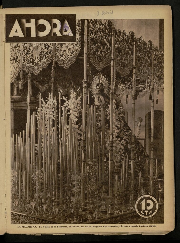 Miniatura de Ahora: diario gráfico del 3 de abril de 1931, nº 94