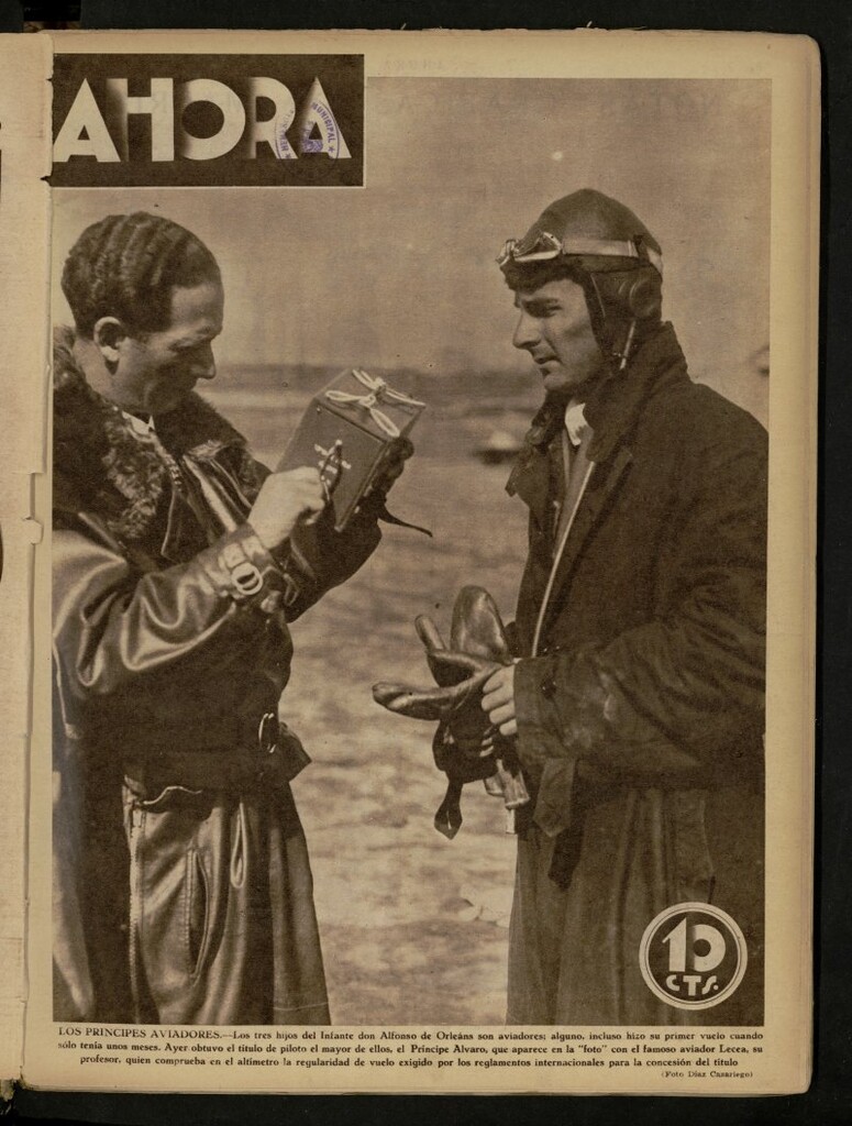 Miniatura de Ahora: diario gráfico del 8 de abril de 1931, nº 98