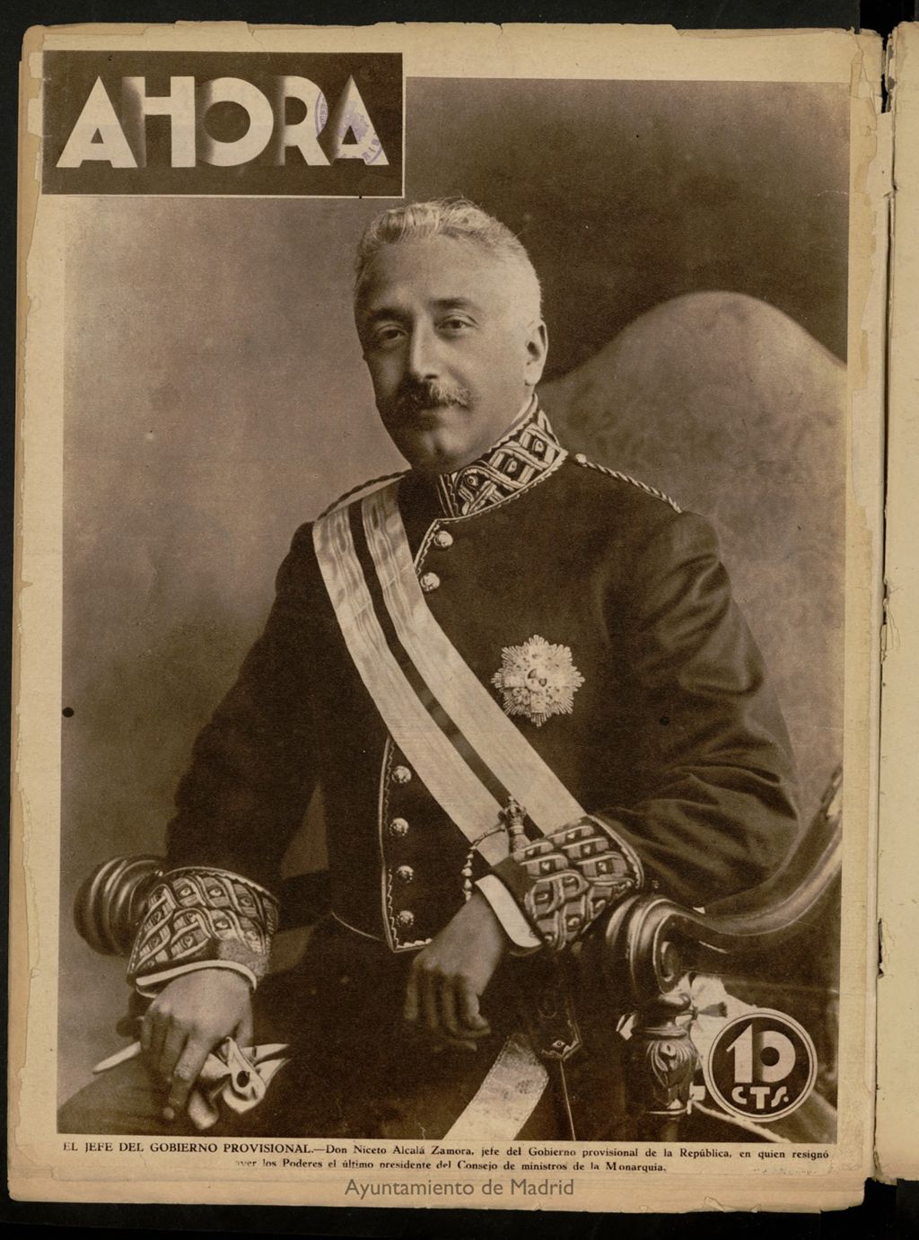 Miniatura de Ahora: diario gráfico del 15 de abril de 1931, nº 104