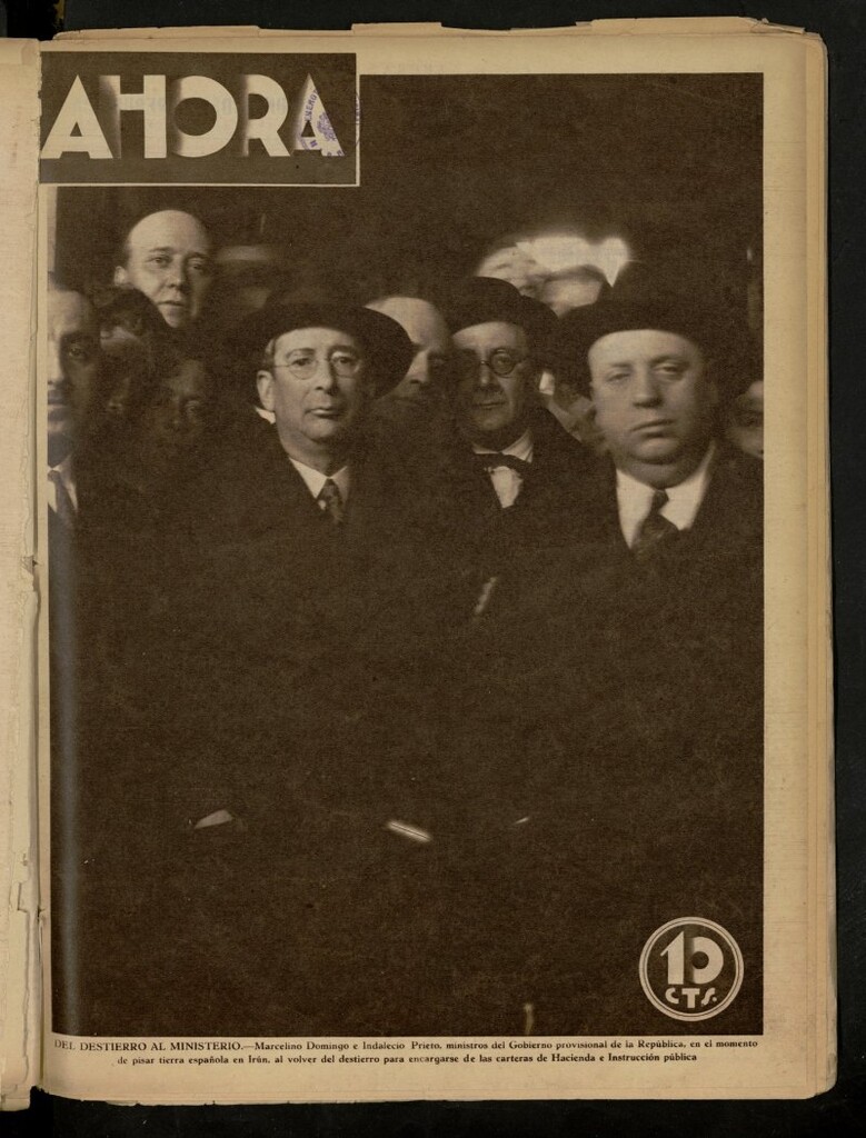 Miniatura de Ahora: diario gráfico del 16 de abril de 1931, nº 105