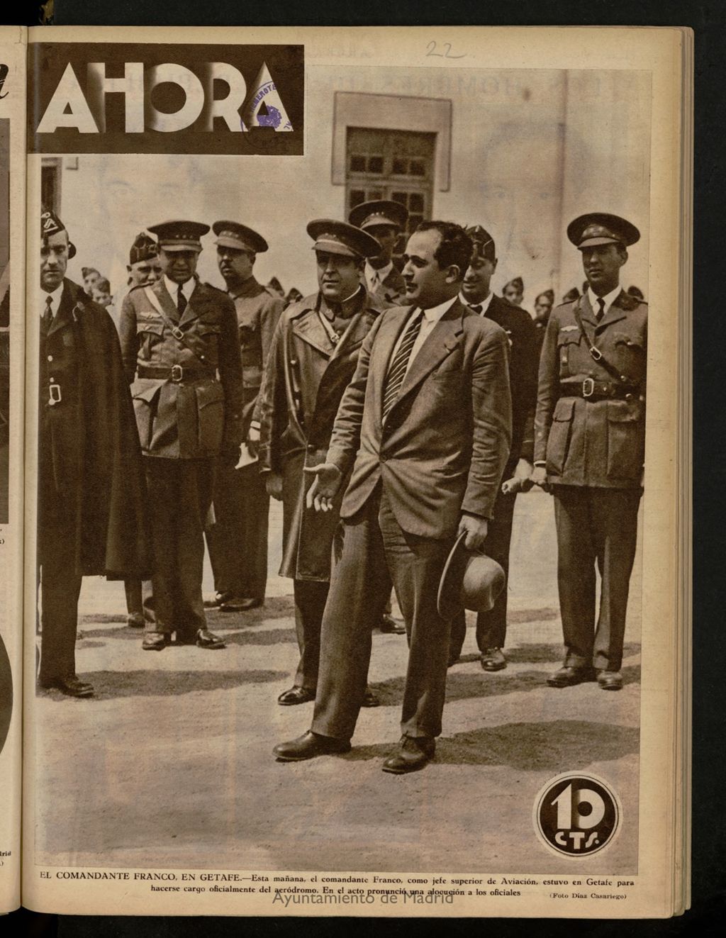 Miniatura de Ahora: diario gráfico del 22 de abril de 1931, nº 110