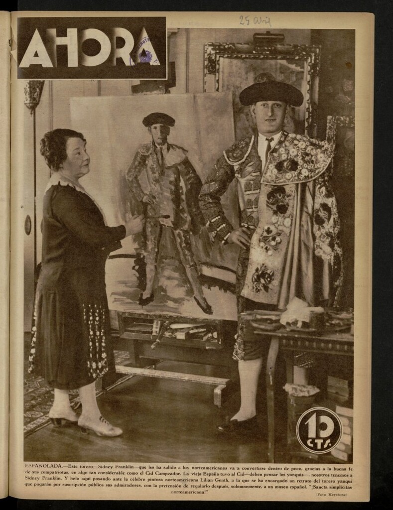 Miniatura de Ahora: diario gráfico del 25 de abril de 1931, nº 113