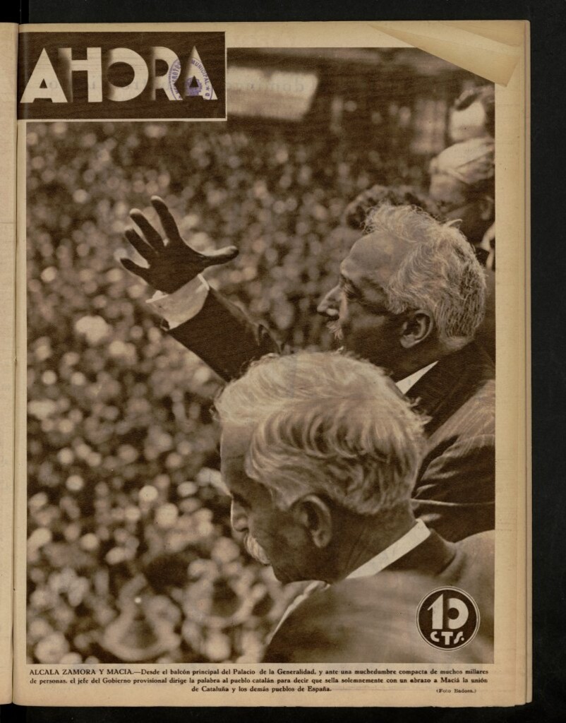 Miniatura de Ahora: diario gráfico del 28 de abril de 1931, nº 115