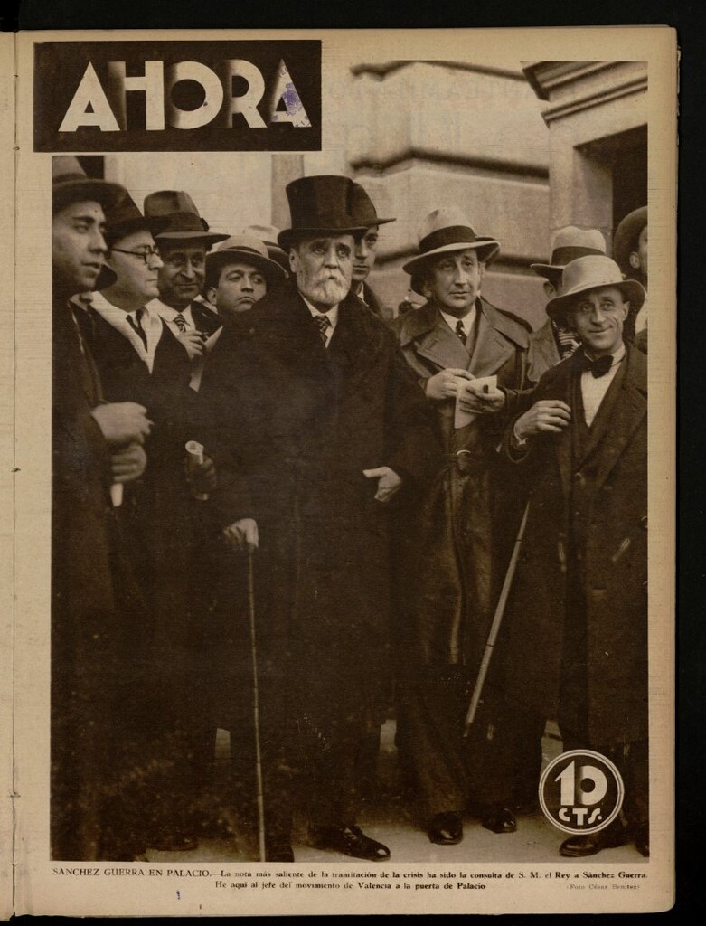 Miniatura de Ahora: diario gráfico del 15 de febrero de 1931, nº 54