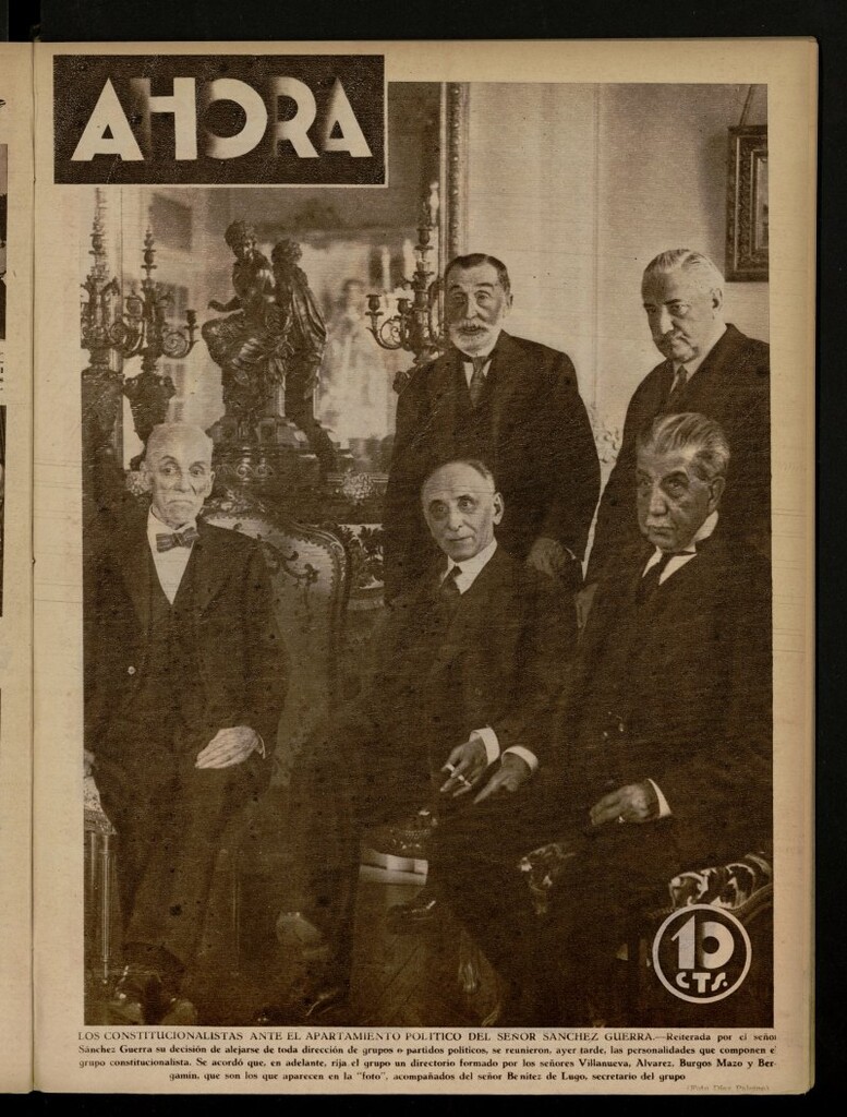 Miniatura de Ahora: diario gráfico del 25 de febrero de 1931, nº 62