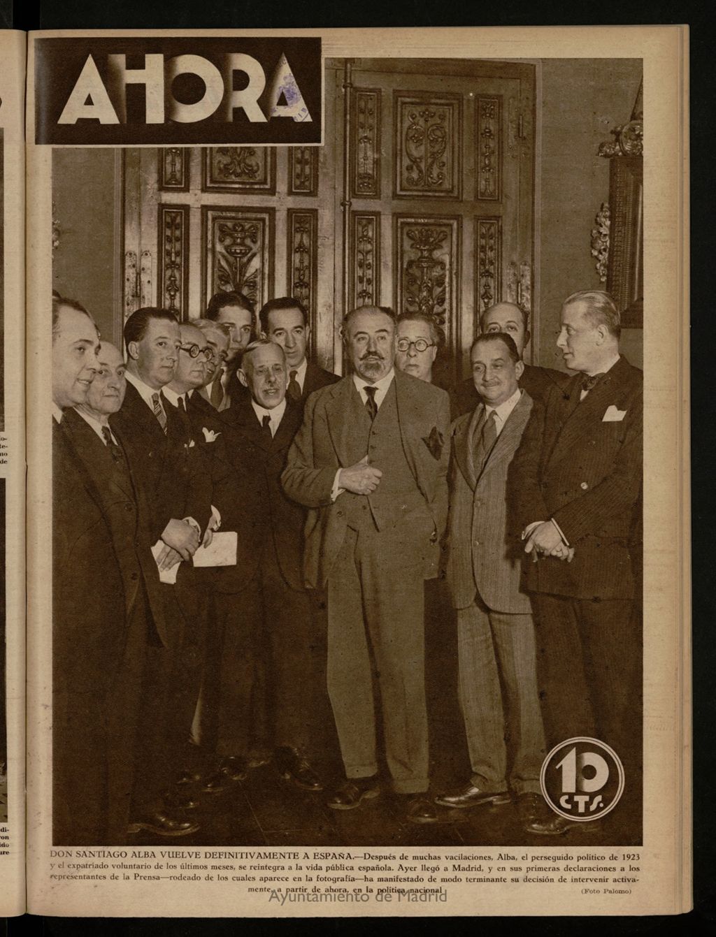 Miniatura de Ahora: diario gráfico del 20 de marzo de 1931, nº 82