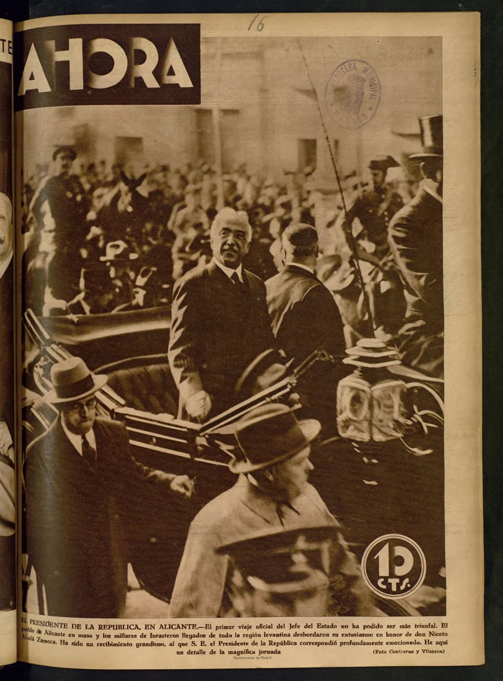 Miniatura de Ahora: diario gráfico del 16 de enero de 1932, nº 340