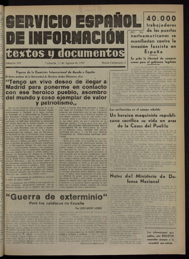 Miniatura de Ahora: diario gráfico del 6 de marzo de 1932, nº 383