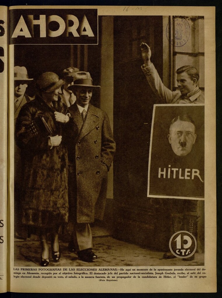 Miniatura de Ahora: diario gráfico del 16 de marzo de 1932, nº 391