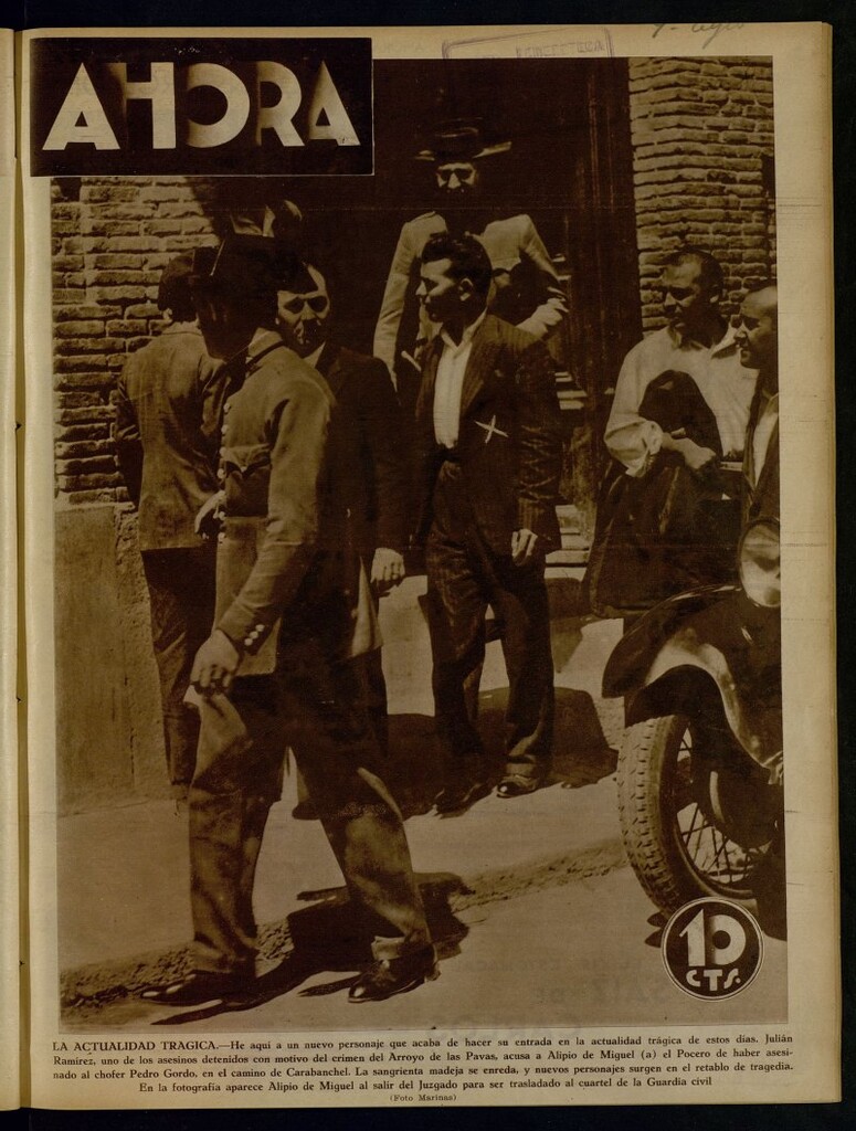 Miniatura de Ahora: diario gráfico del 9 de agosto de 1932, nº 515