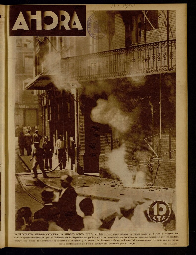 Miniatura de Ahora: diario gráfico del 13 de agosto de 1932, nº 519