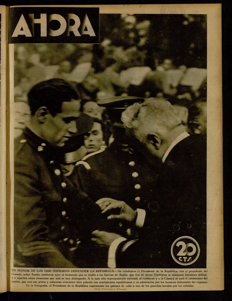 Miniatura de Ahora: diario gráfico del 14 de agosto de 1932, nº 520