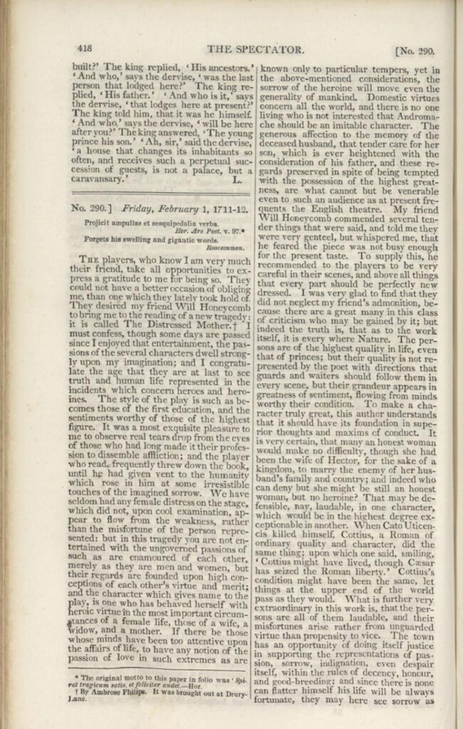 Miniatura de The Spectator : with notes and general index