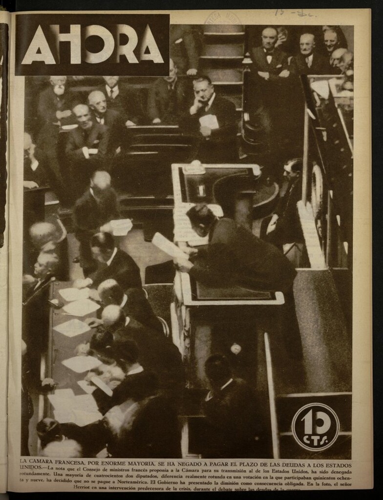 Miniatura de Ahora: diario gráfico del 15 de diciembre de 1932, nº 625