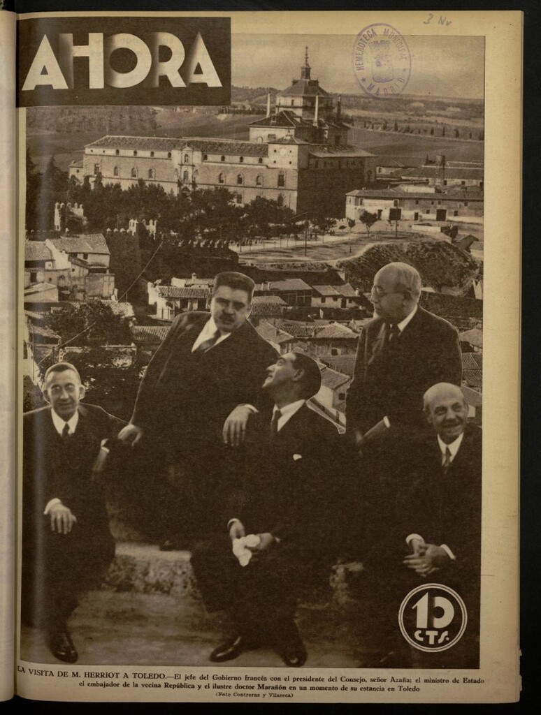 Miniatura de Ahora: diario gráfico del 3 de noviembre de 1932, nº 589