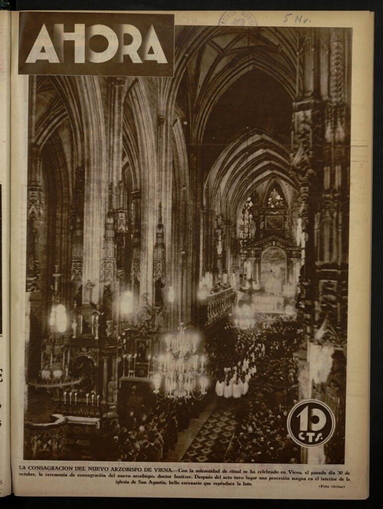 Miniatura de Ahora: diario gráfico del 5 de noviembre de 1932, nº 591