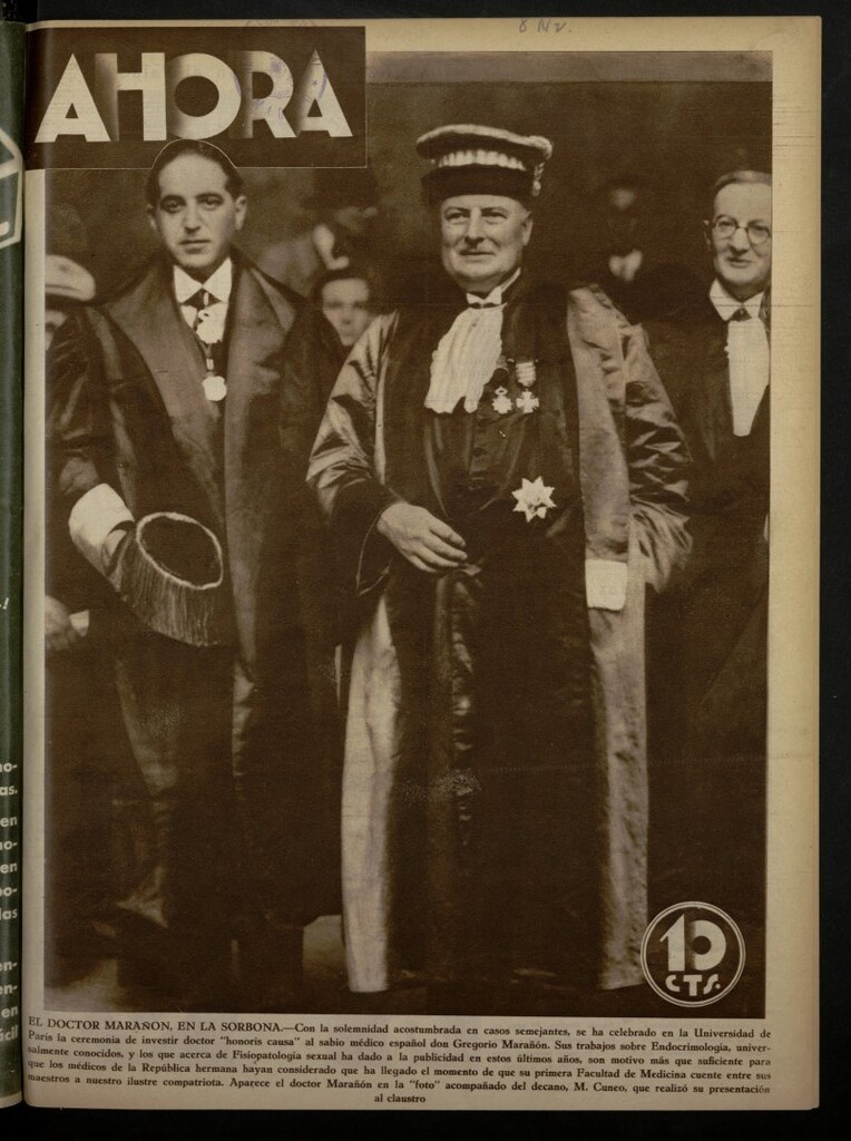 Miniatura de Ahora: diario gráfico del 8 de noviembre de 1932, nº 593