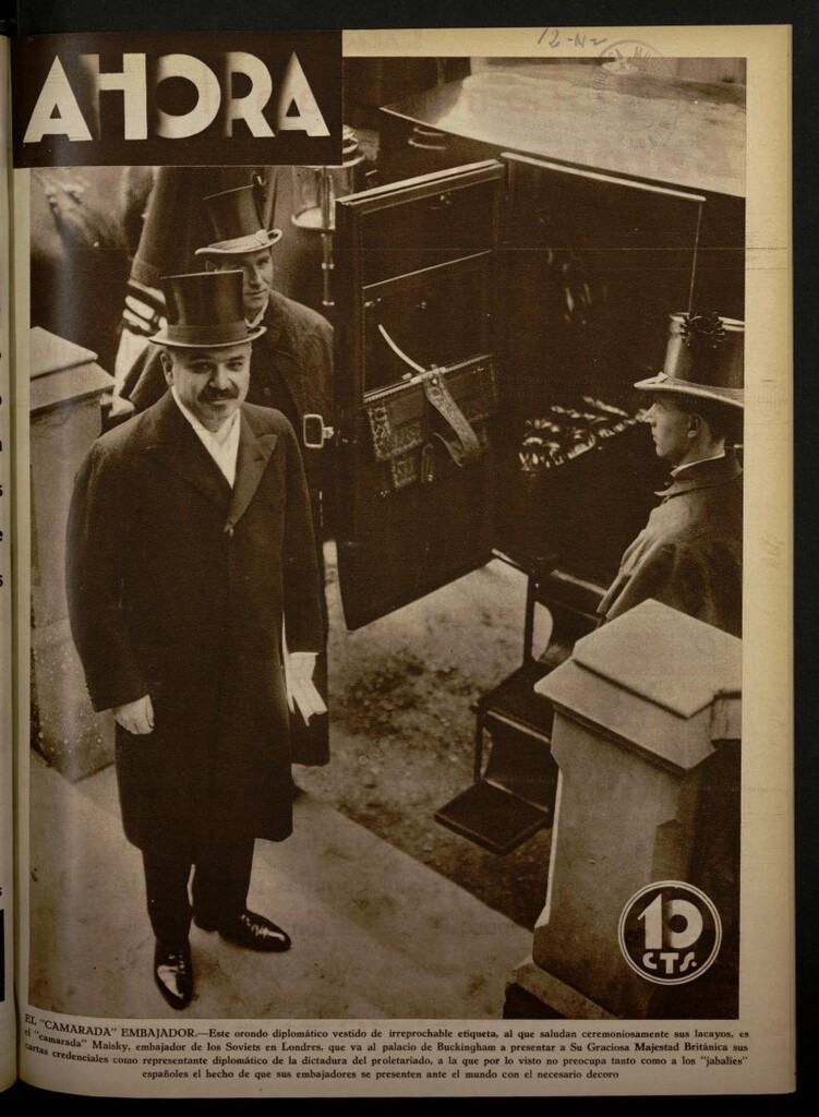 Miniatura de Ahora: diario gráfico del 12 de noviembre de 1932, nº 597