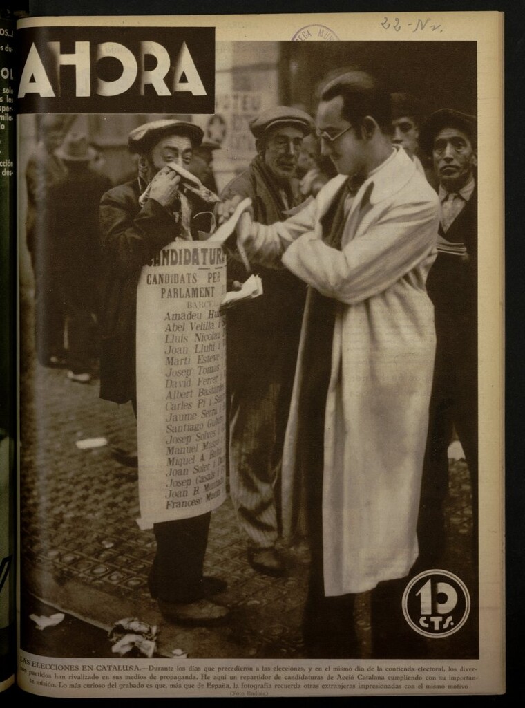 Miniatura de Ahora: diario gráfico del 22 de noviembre de 1932, nº 605