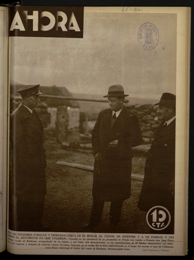 Miniatura de Ahora: diario gráfico del 26 de noviembre de 1932, nº 609
