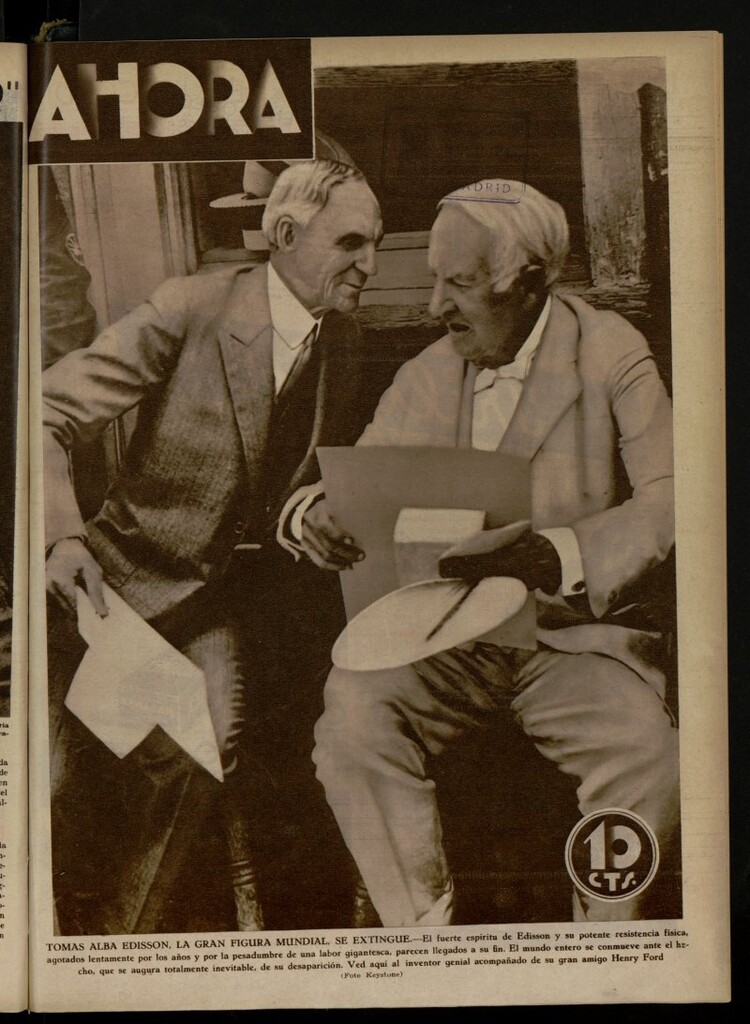 Miniatura de Ahora: diario gráfico del 30 de julio de 1931, nº 194
